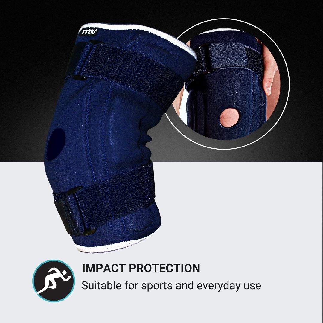 Product Feature 1 MX74001 Neoprene Hinged Knee