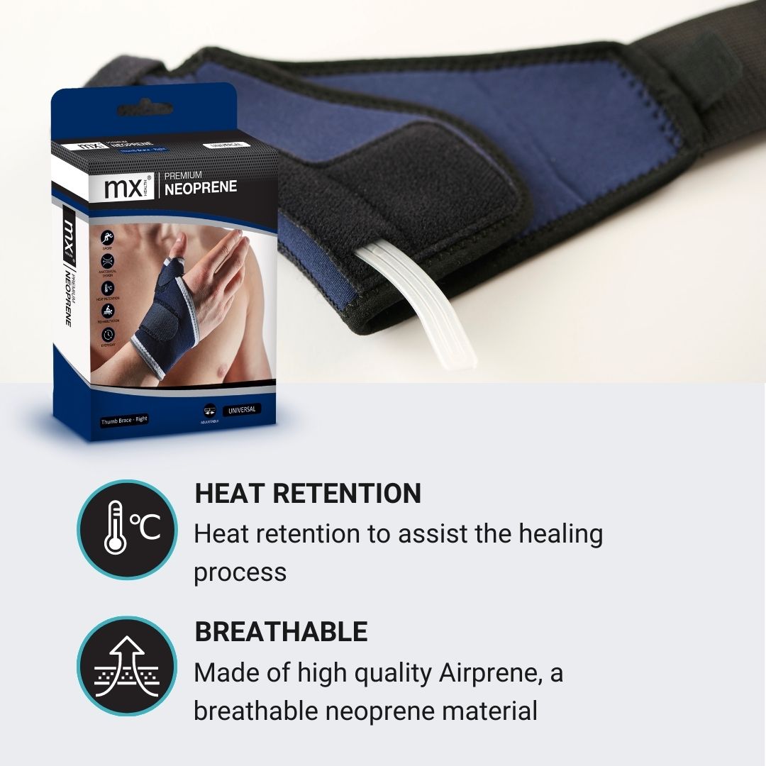 Product Feature 2 MX75011 Neoprene Thumb brace