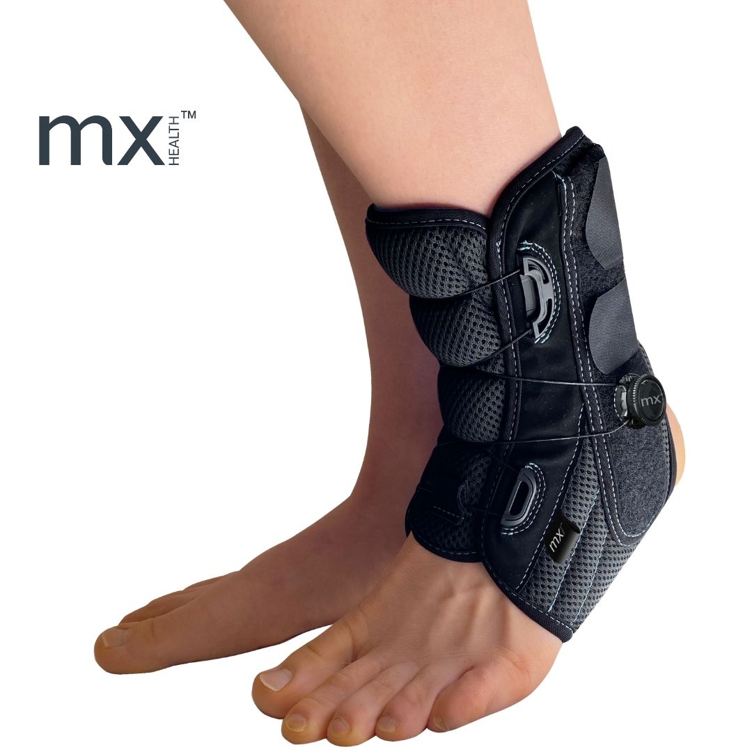 Product In use 1 Advanced Orthopedic supports ankle brace