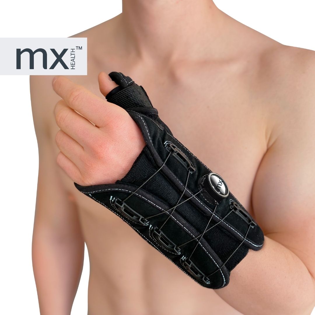 Product In use 2 Advanced Orthopedic supports wrist brace
