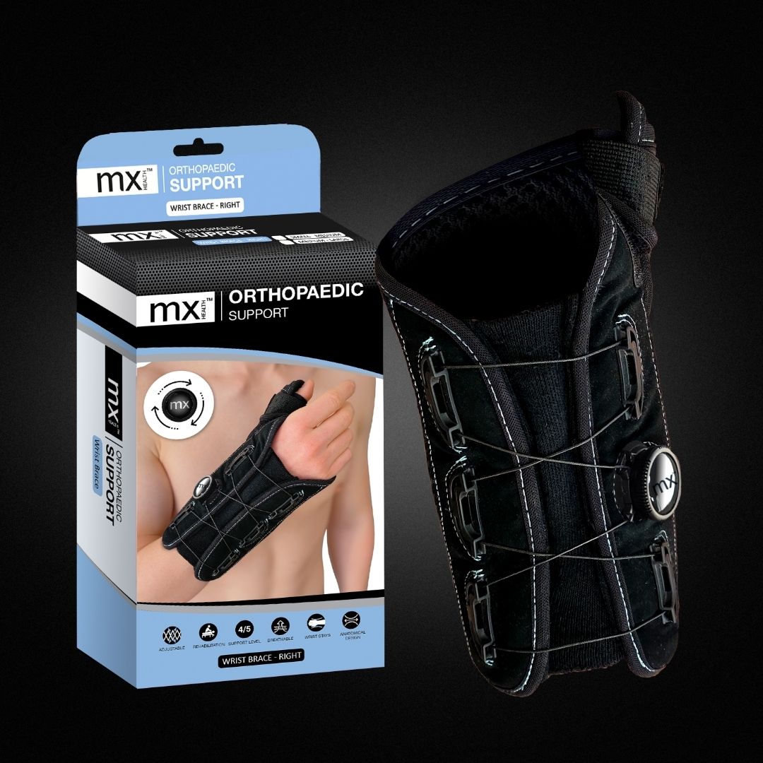 Product With Box Advanced Orthopedic supports wrist brace